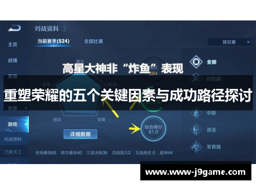 重塑荣耀的五个关键因素与成功路径探讨